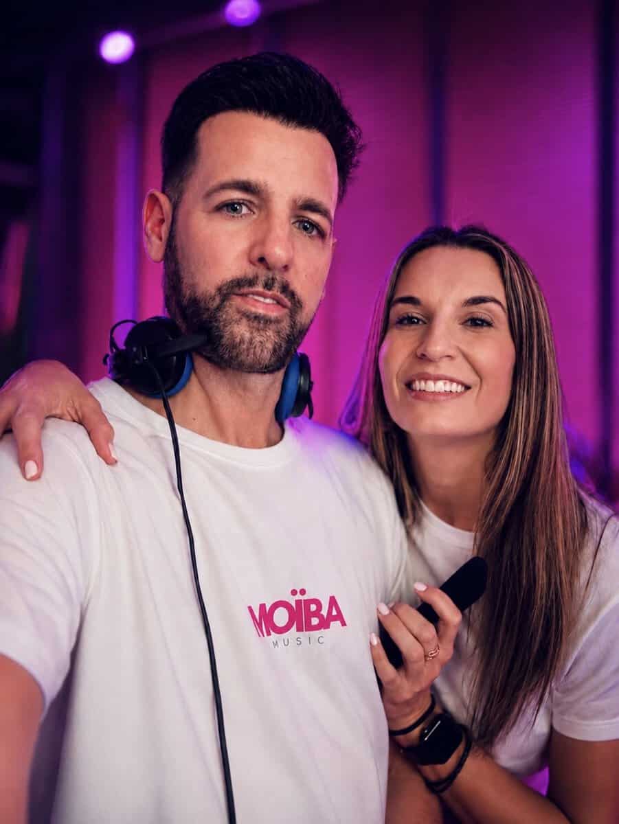 Mike Molina y Martha Bajo, fundadores de MOÏBA Music
